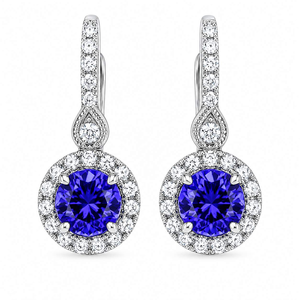 Tanzanite Drop Earrings