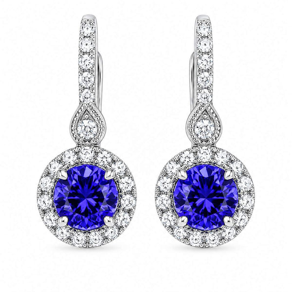 Tanzanite Drop Earrings