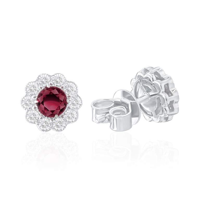 Ruby Earrings