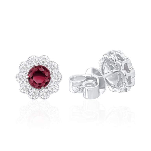Ruby Earrings