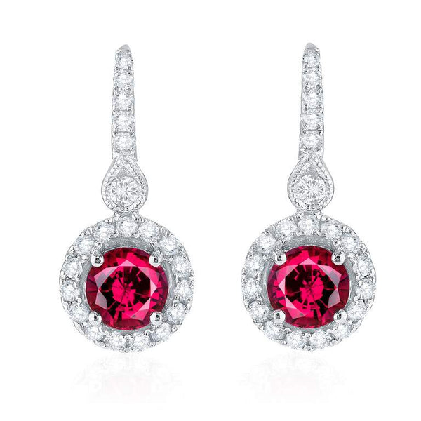 Ruby Earrings