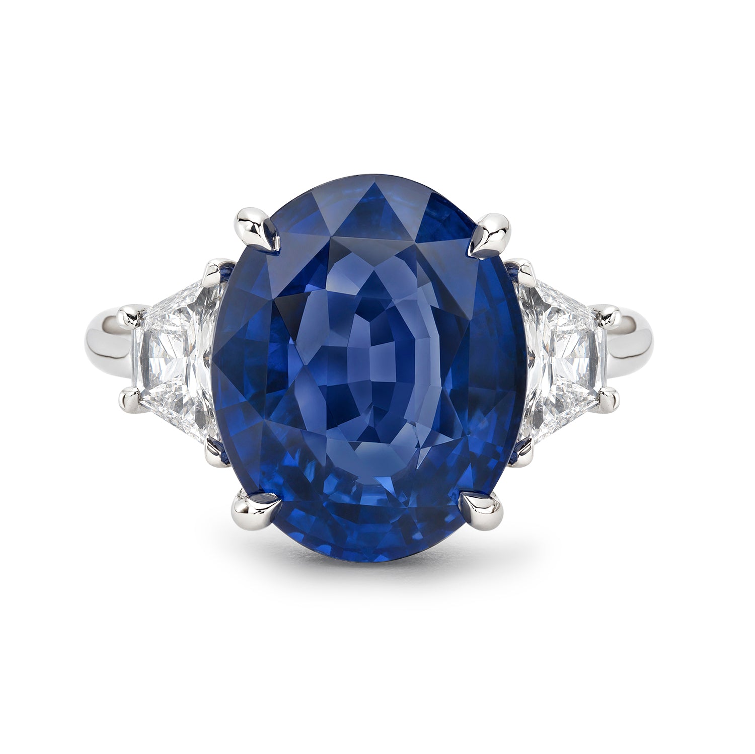 Sapphire & Diamond Ring