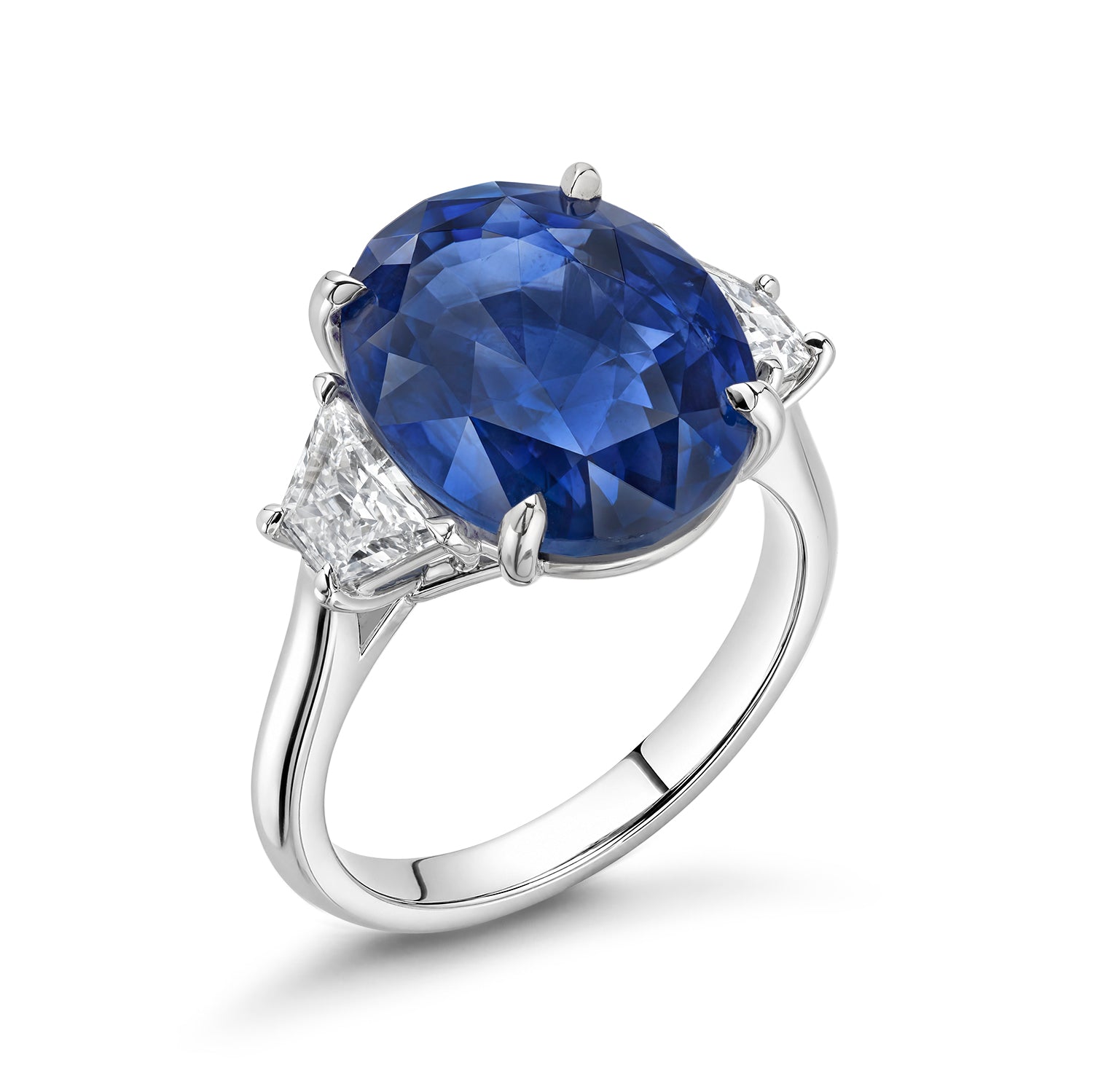 Sapphire & Diamond Ring