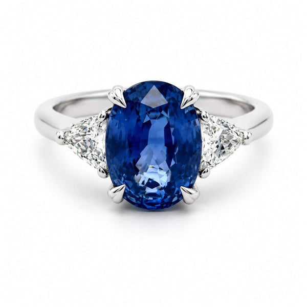 Sapphire & Diamond Ring