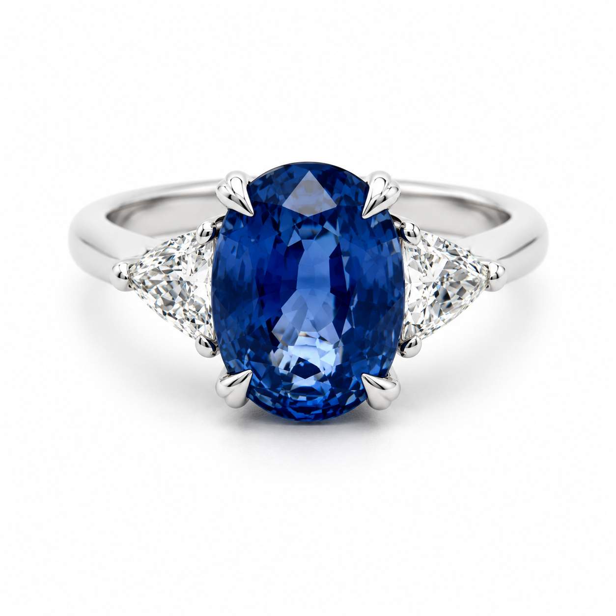 Sapphire & Diamond Ring