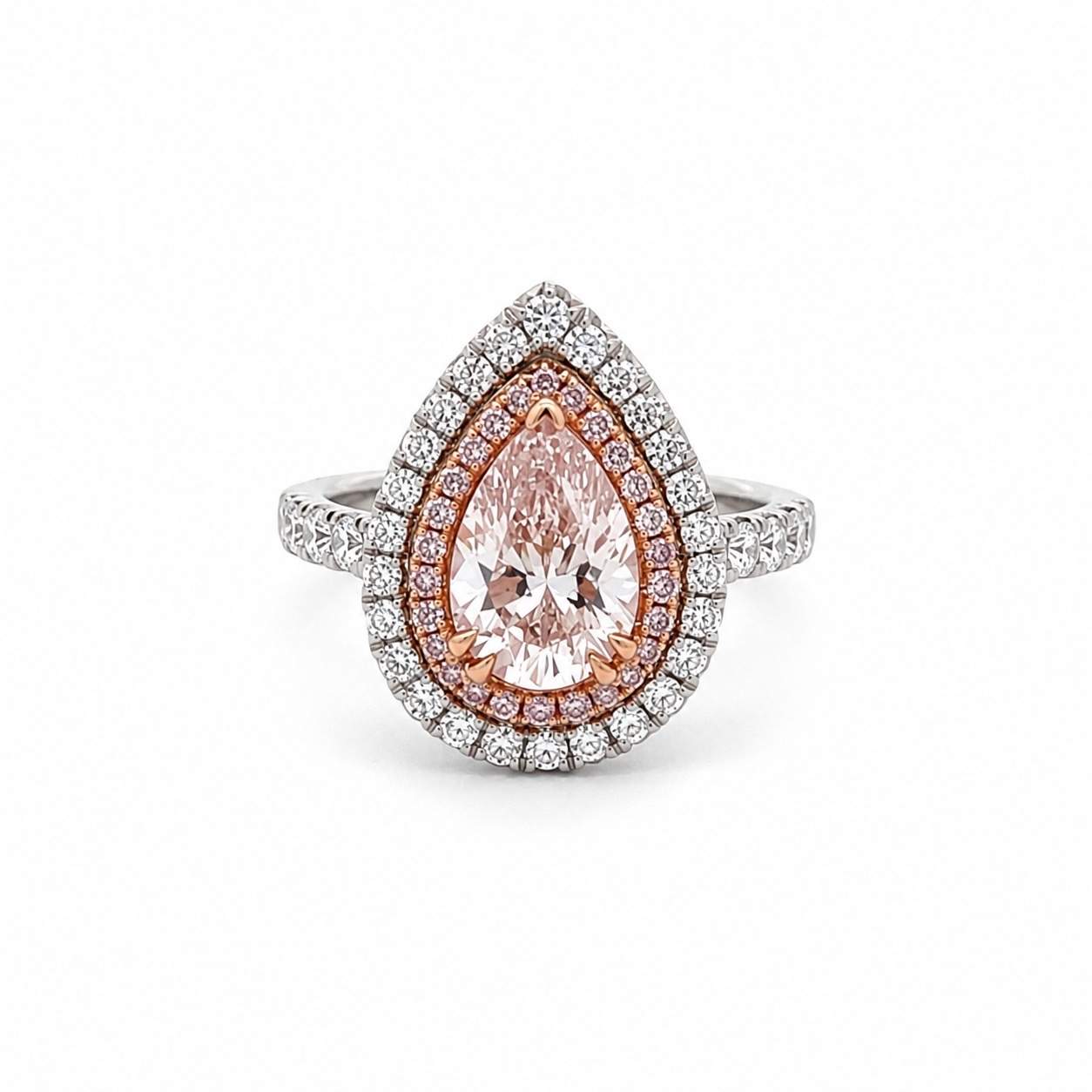 Pink Diamond Ring