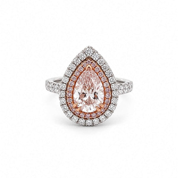 Pink Diamond Ring