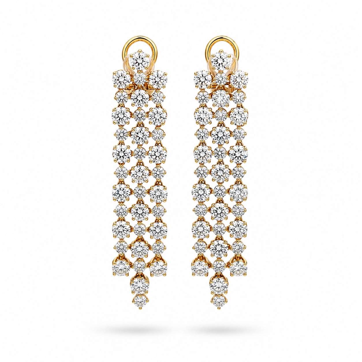Chandelier Diamond Earrings