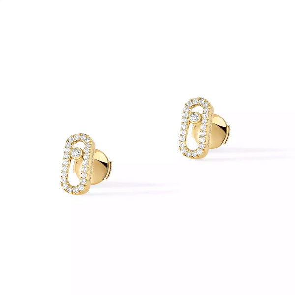 Messika Move Uno Stud Earrings