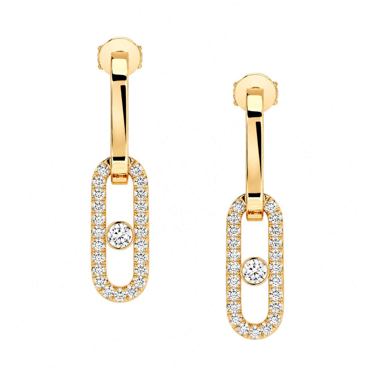 Messika Move Link Earrings