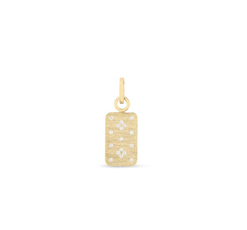 Roberto Coin Venetian Princess Dog Tag PENDANT*