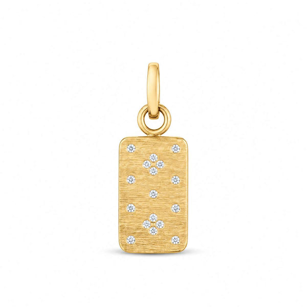 Roberto Coin Venetian Princess Dog Tag PENDANT*