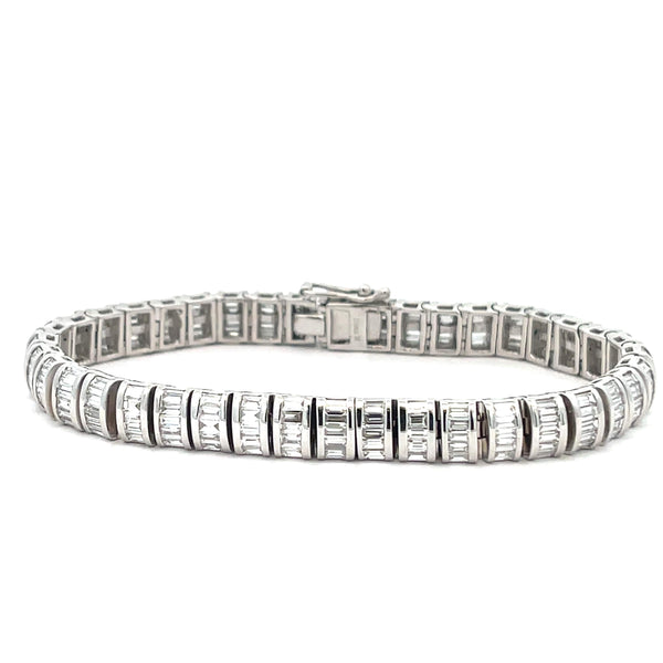 Diamond Bezel-Set Bracelet