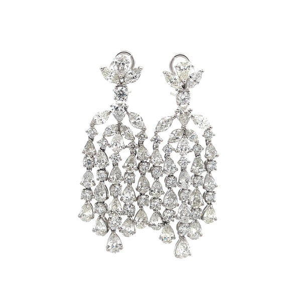 Diamond Chandelier Earrings