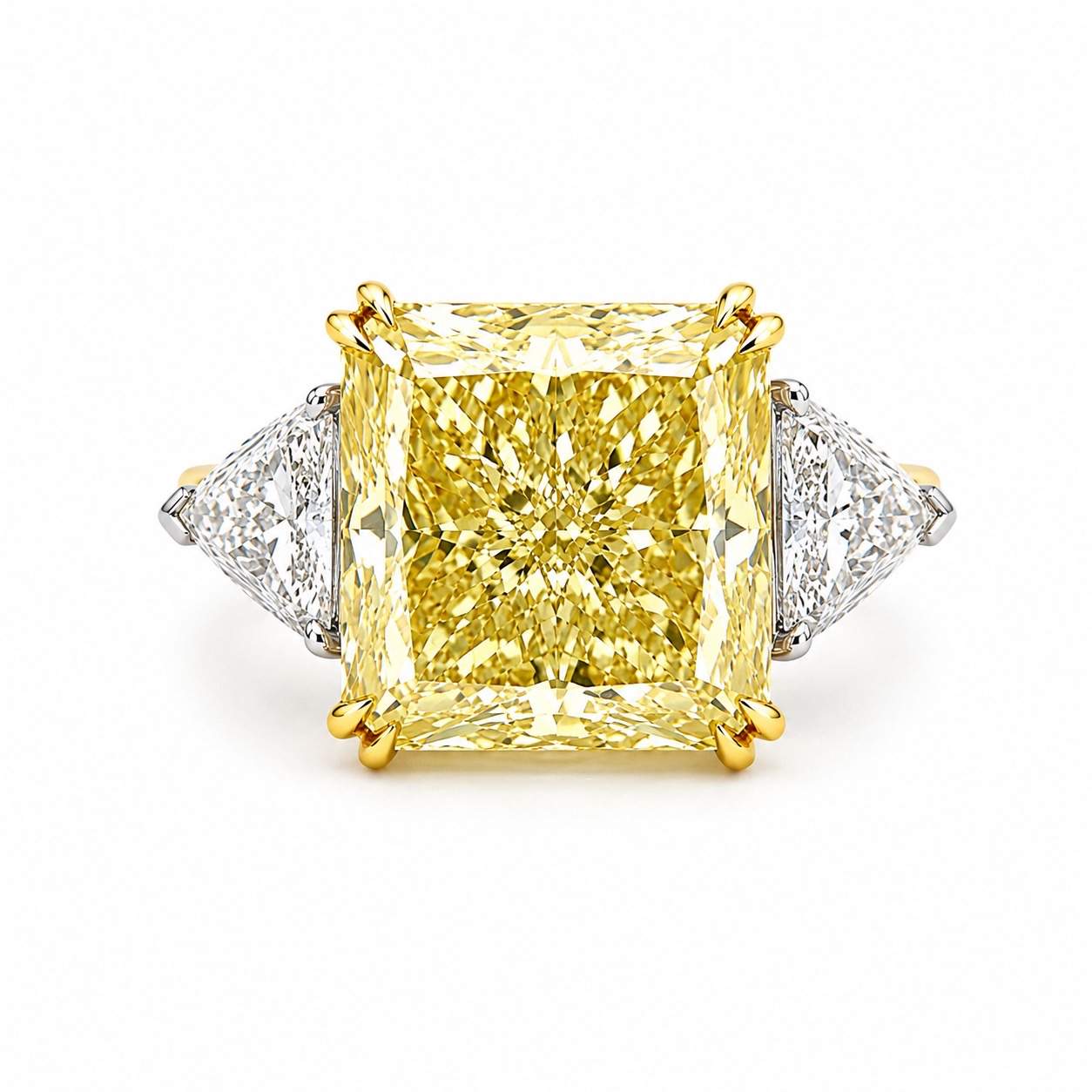 Yellow Diamond Engagement Ring