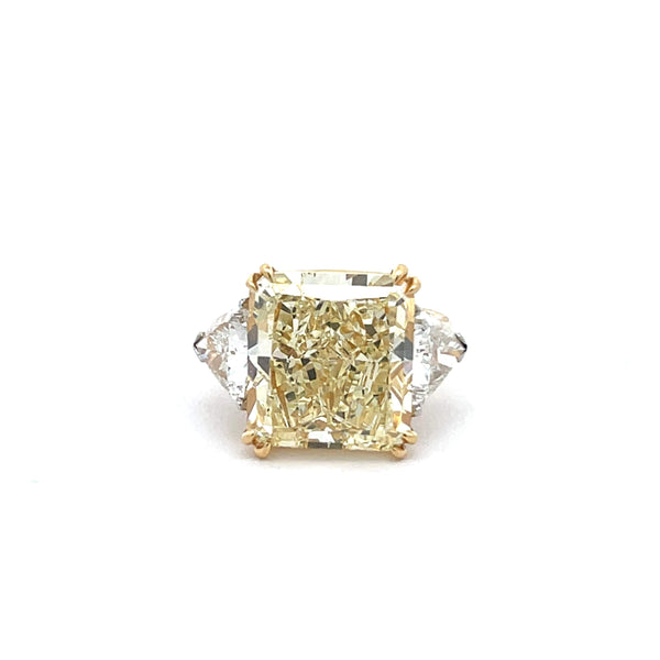 Yellow Diamond Engagement Ring