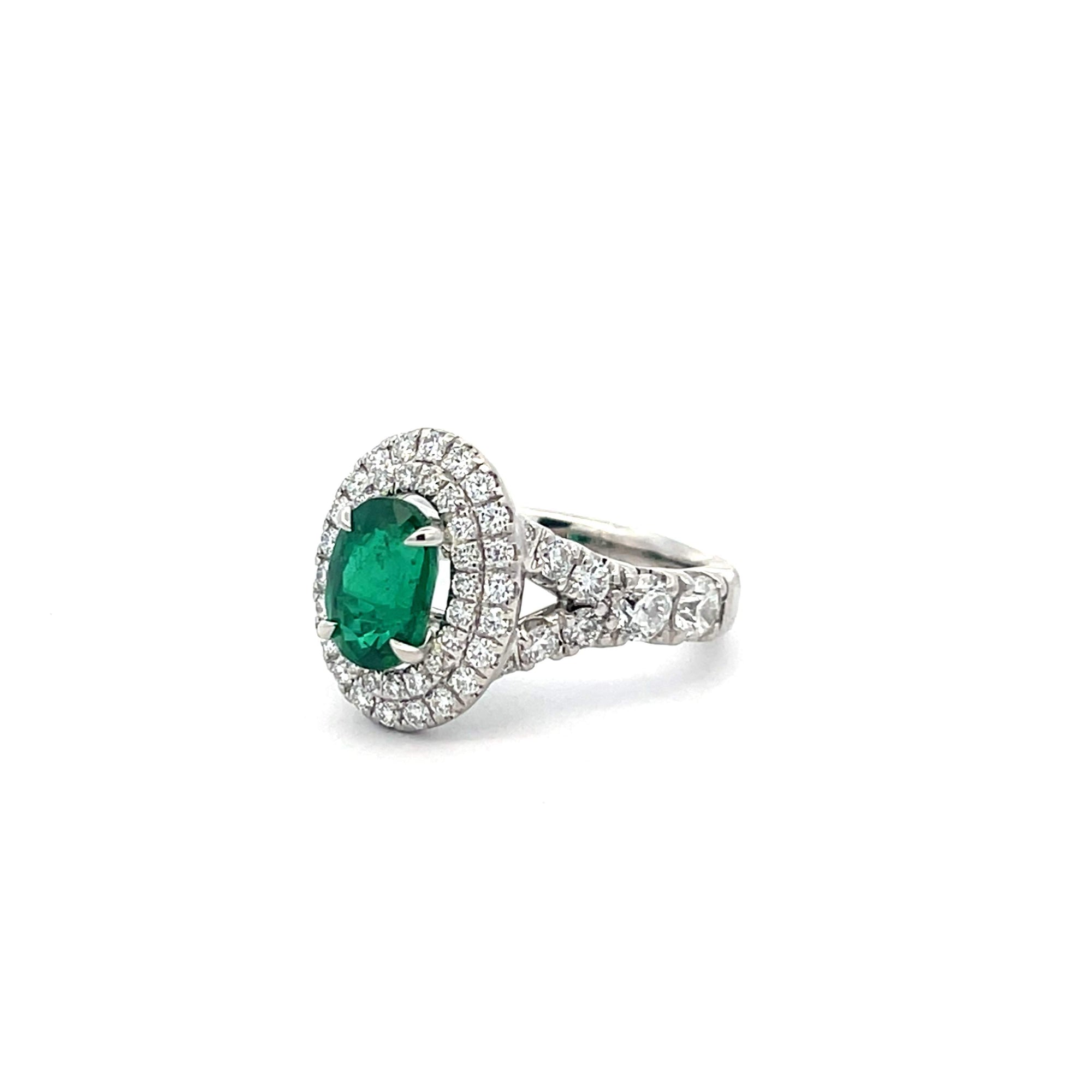 Emerald & Diamond Ring