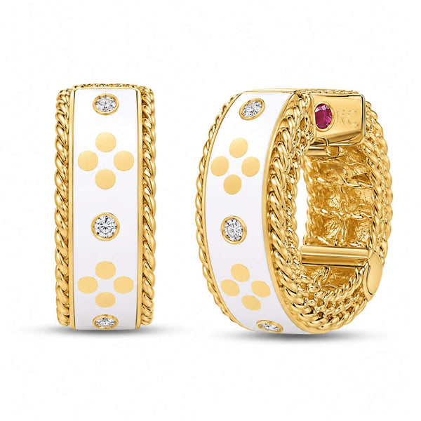 Roberto Coin Venetian Princess Hoop Earrings