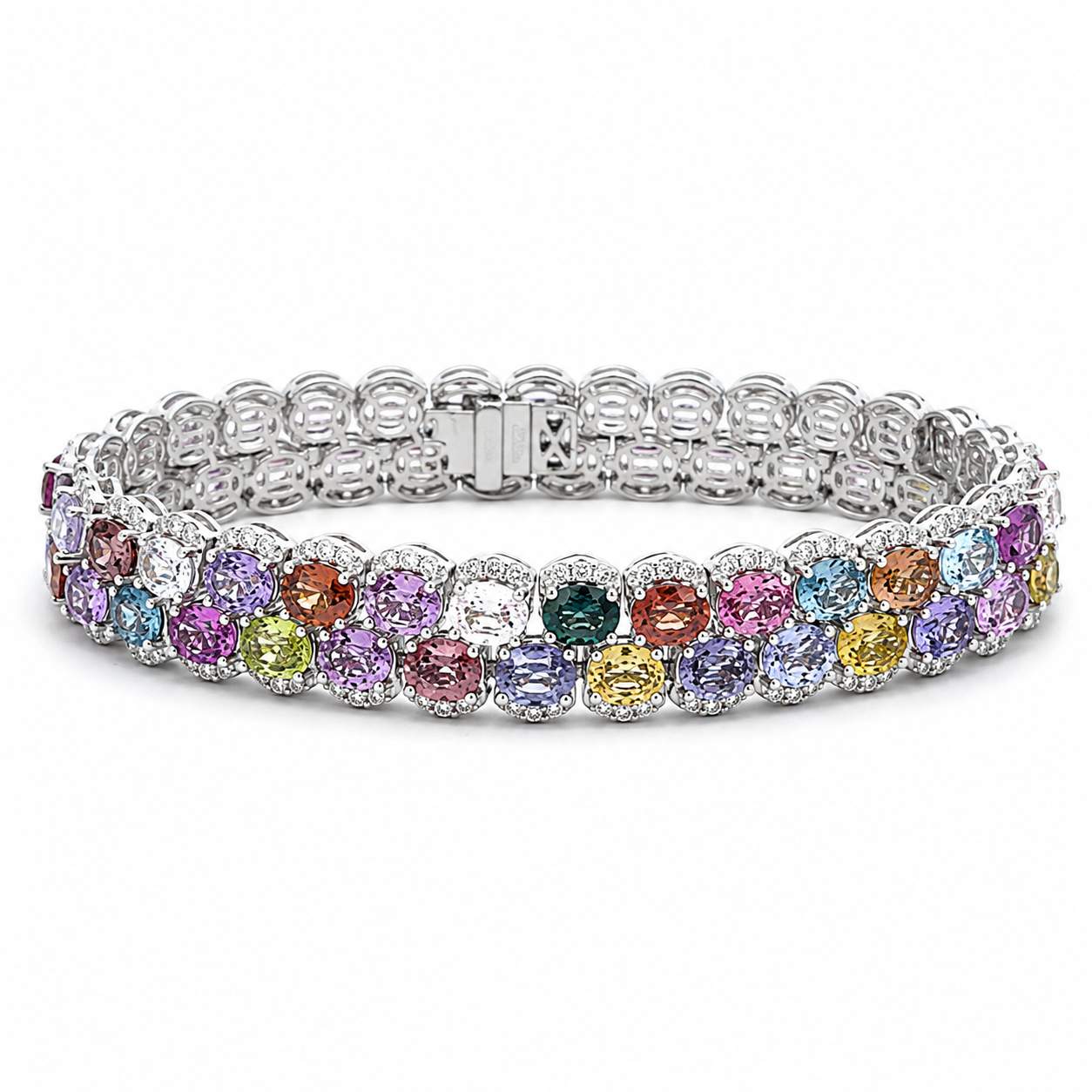 Sapphire Tennis Bracelet