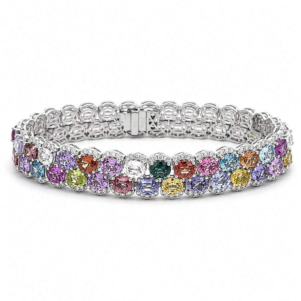 Sapphire Tennis Bracelet