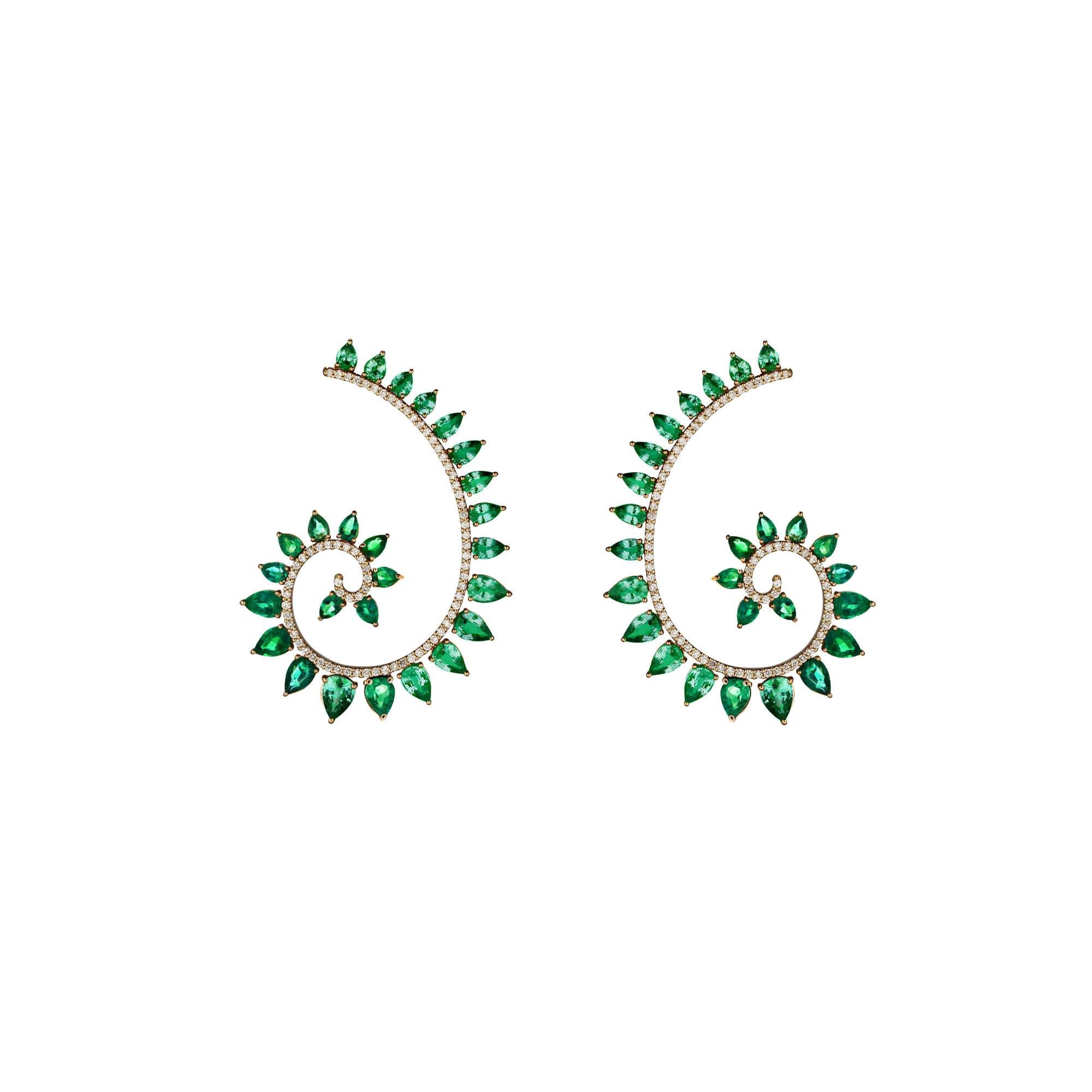 Gismondi Emerald Earrings