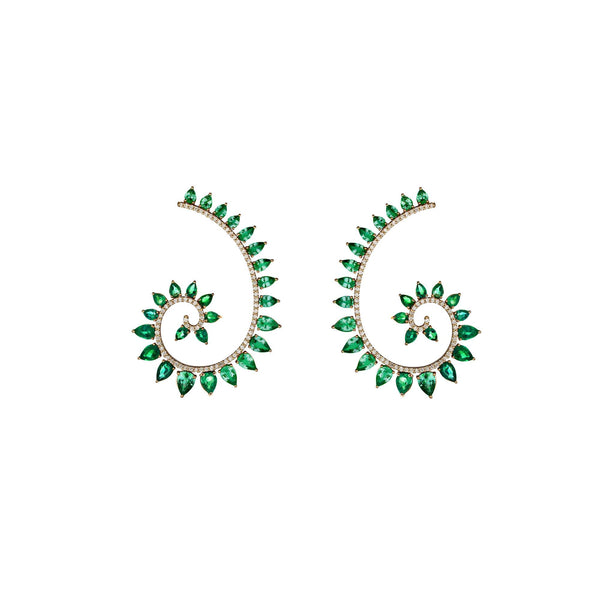 Gismondi Emerald Earrings