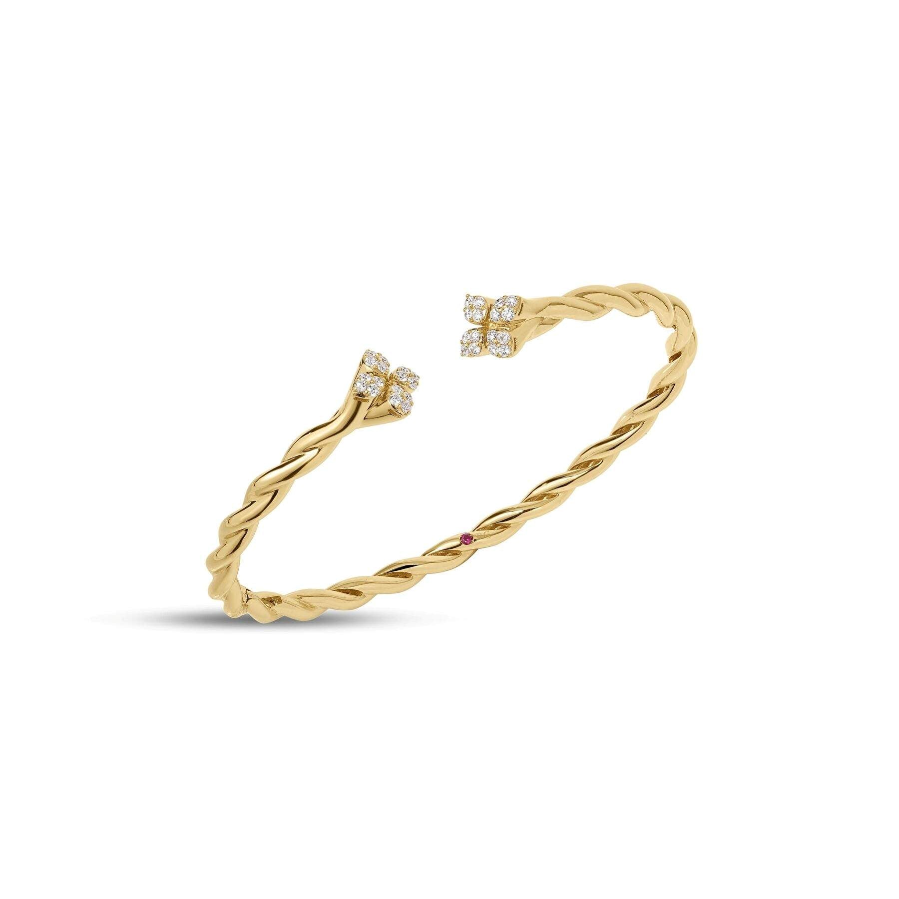 Roberto Coin Love in Verona Twist Bangle
