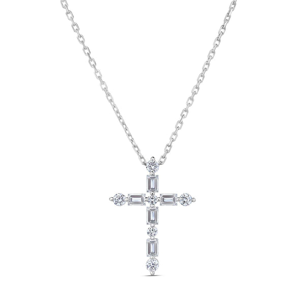 Roberto Coin Princess Cross Pendant Necklace