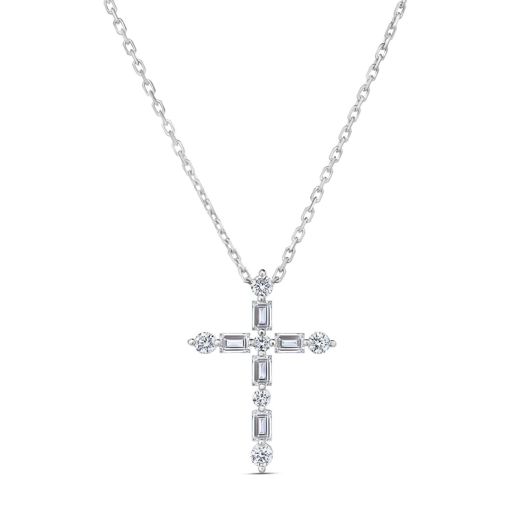 Roberto Coin Princess Cross Pendant Necklace