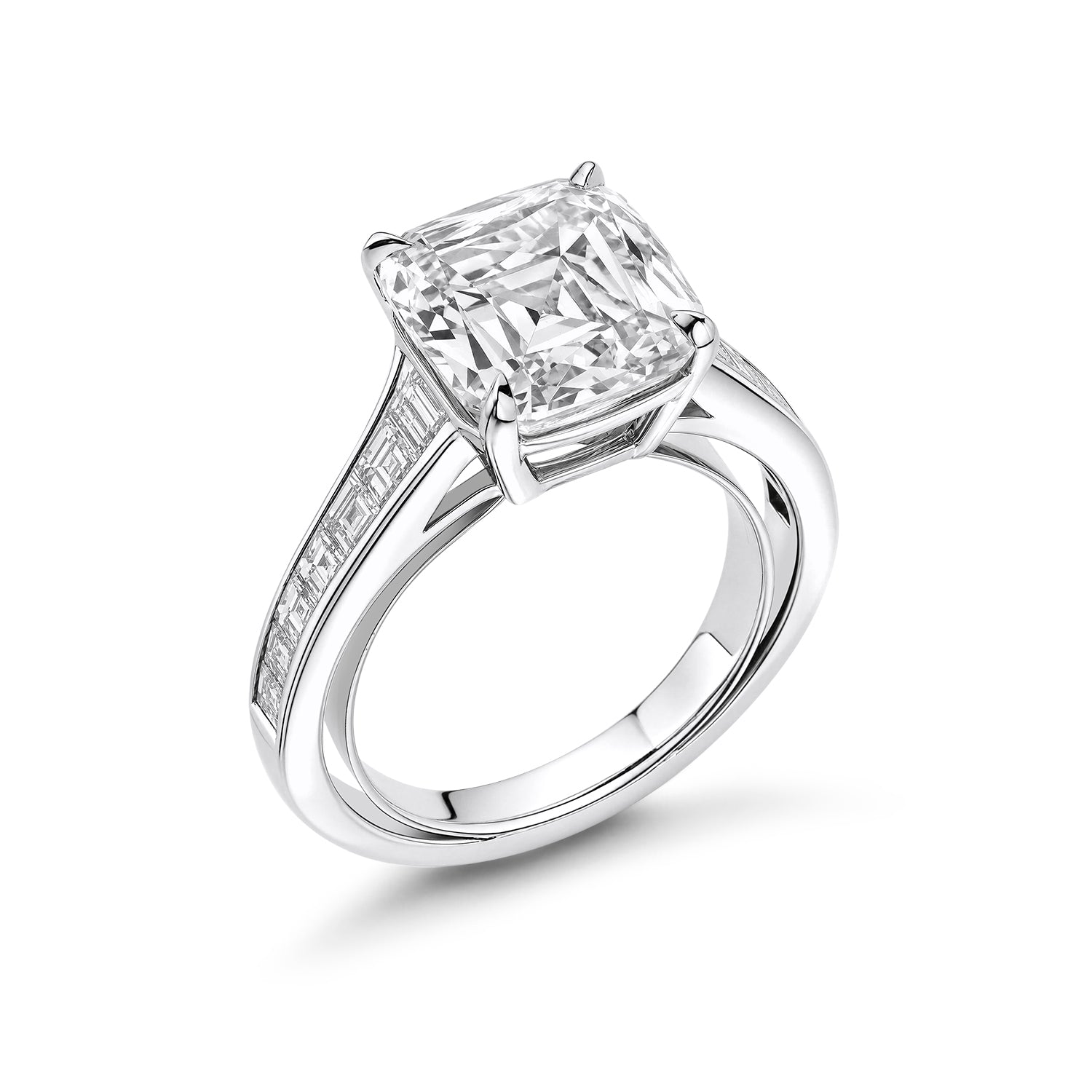 Tiffany & Co. "Legacy" Cushion  Cut Diamond Engagement Ring