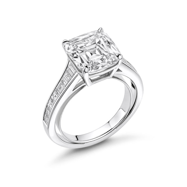 Tiffany & Co. "Legacy" Cushion  Cut Diamond Engagement Ring
