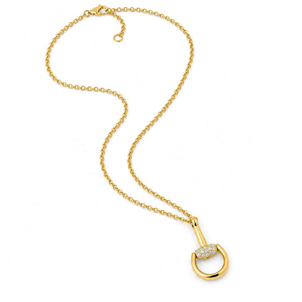Gucci Horsebit Pendant Necklace
