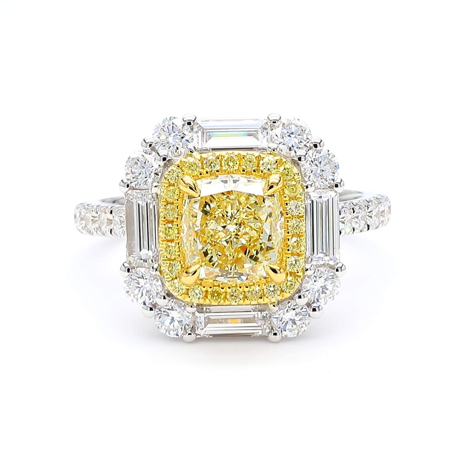 Yellow Diamond Engagement Ring