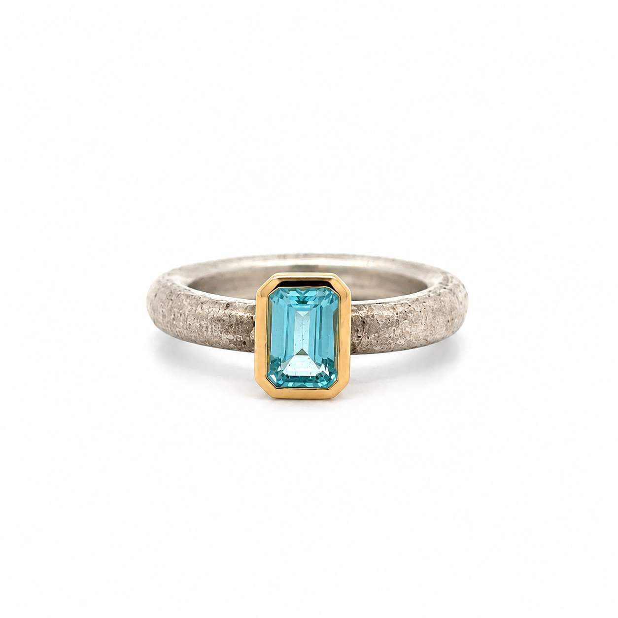 MS Jewelry Aquamarine Ring