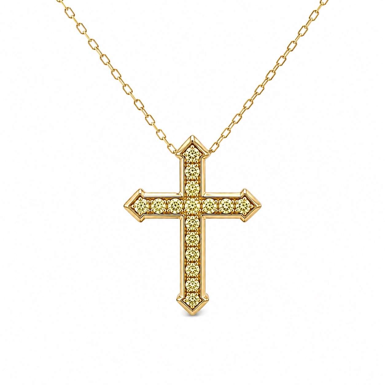 Yellow Diamond Necklace