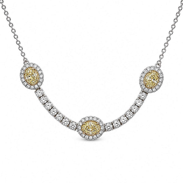 Yellow Diamond Necklace