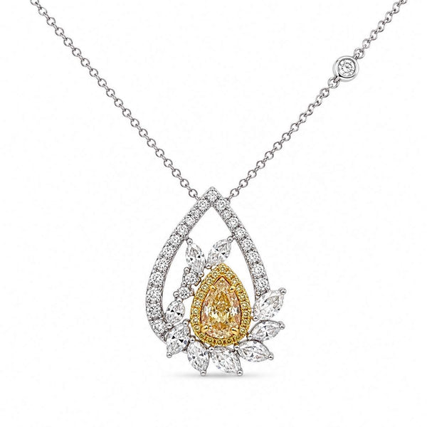 Yellow Diamond Necklace