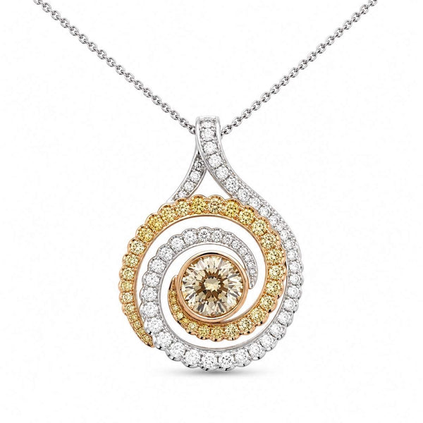 Yellow Diamond Necklace