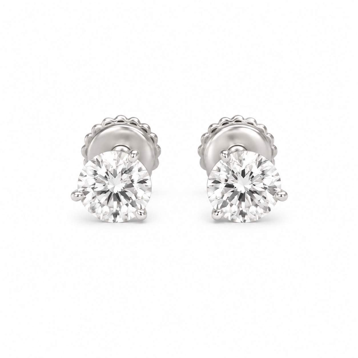 Diamond Stud Earrings