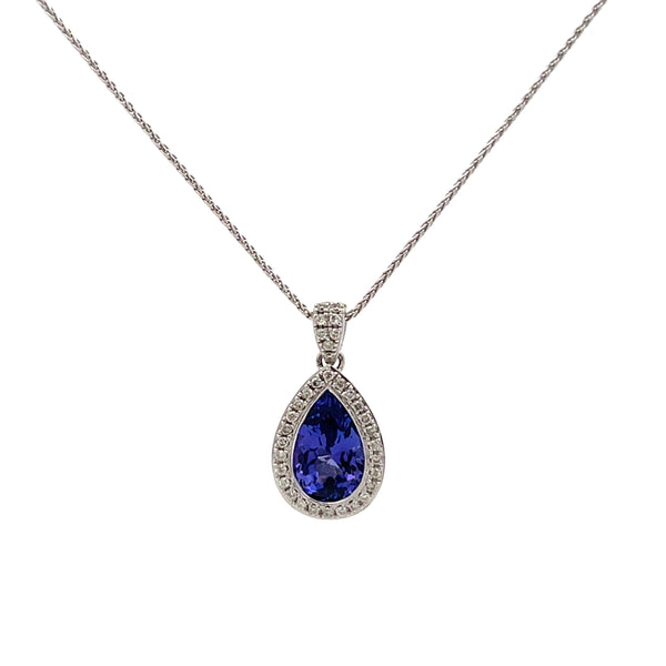Tanzanite Pendant Necklace