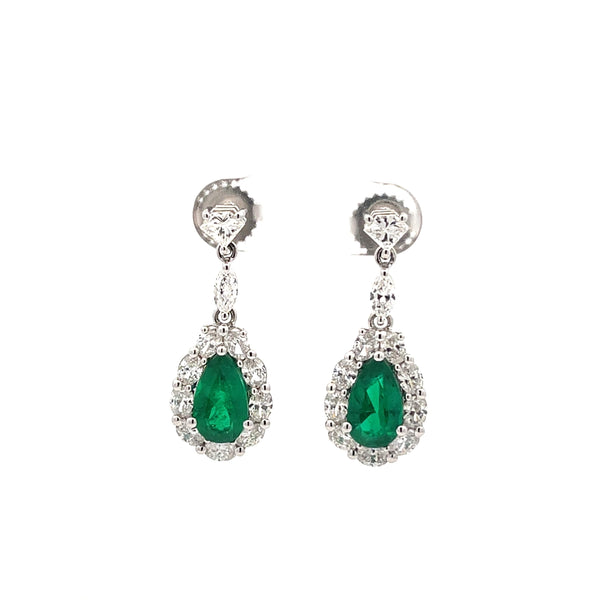 Emerald Earrings