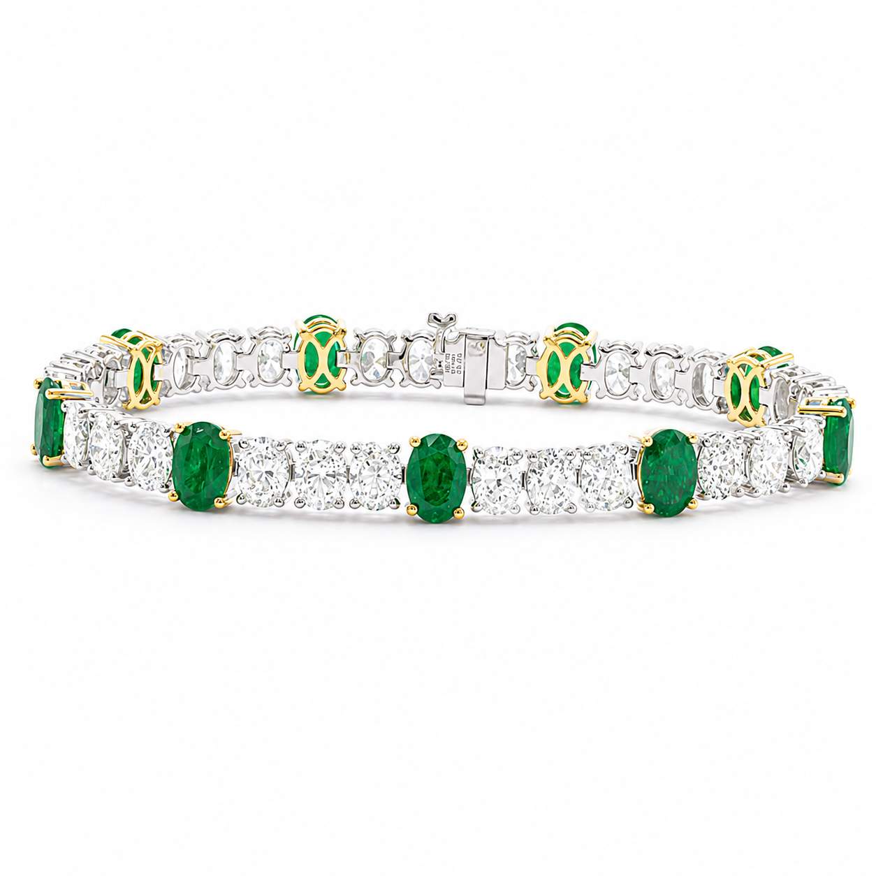 Emerald Tennis Necklace