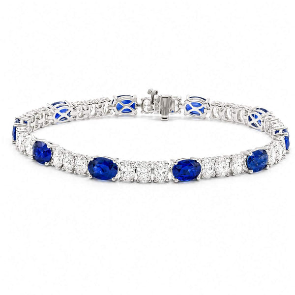 Sapphire Tennis Bracelet