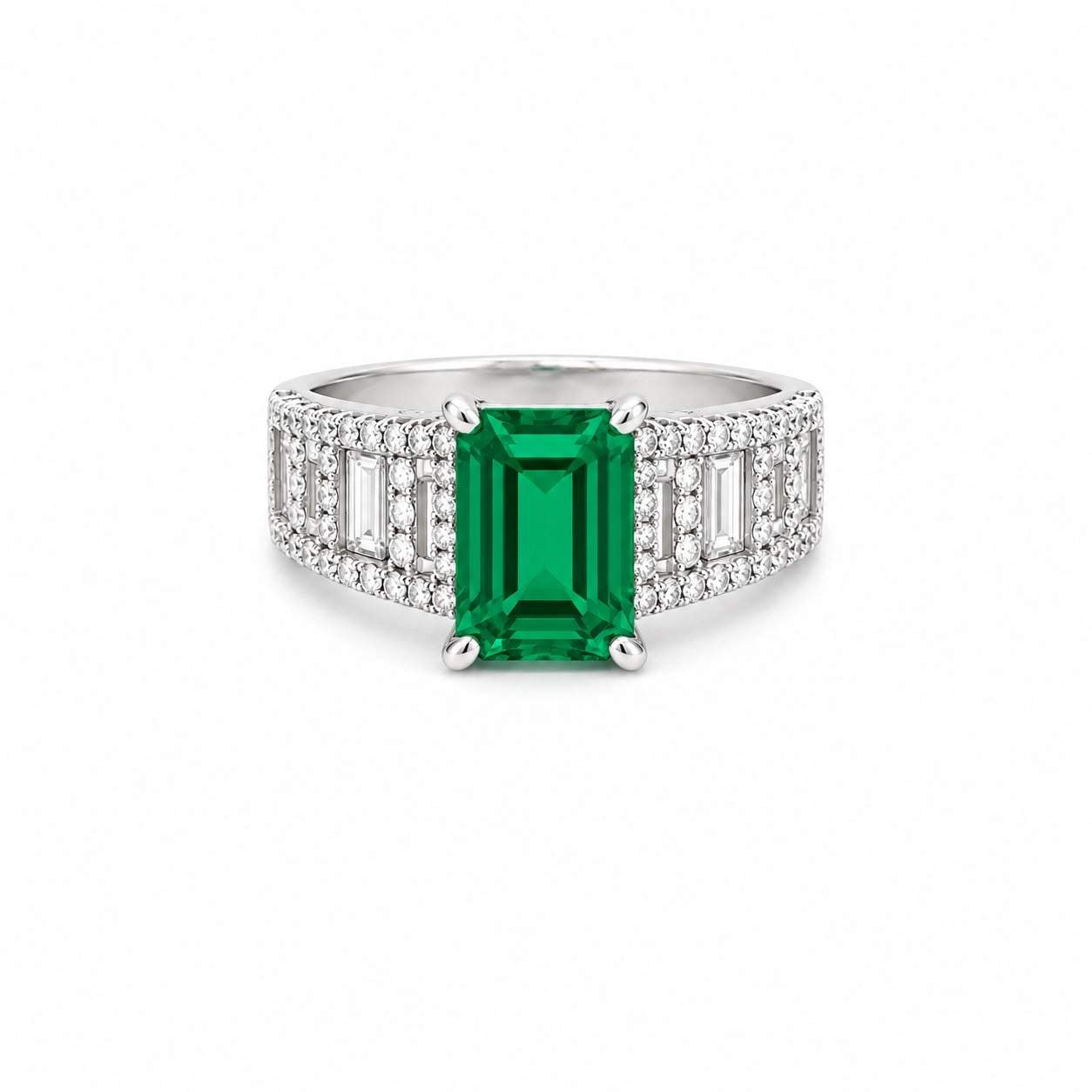 Gregorio Emerald Ring