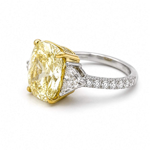 Yellow Diamond Engagement Ring