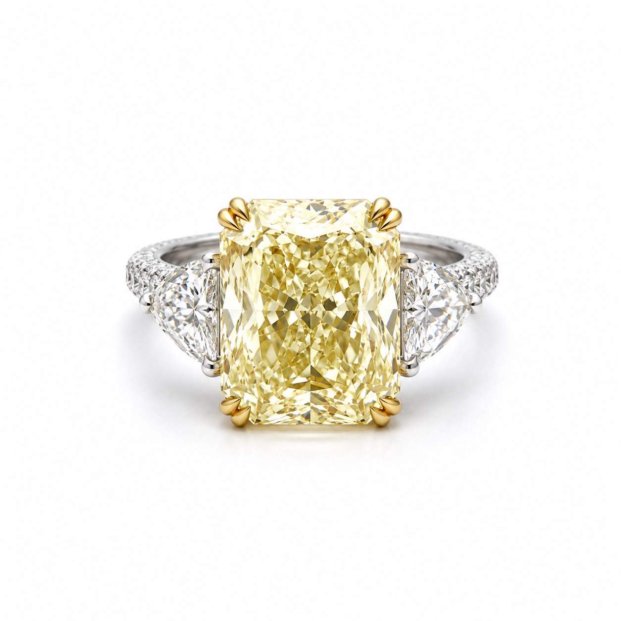 Yellow Diamond Engagement Ring