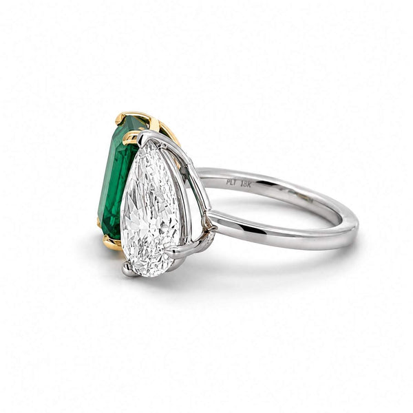 Toi Et Moi Emerald Ring