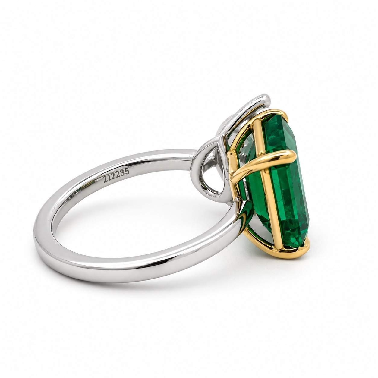 Toi Et Moi Emerald Ring