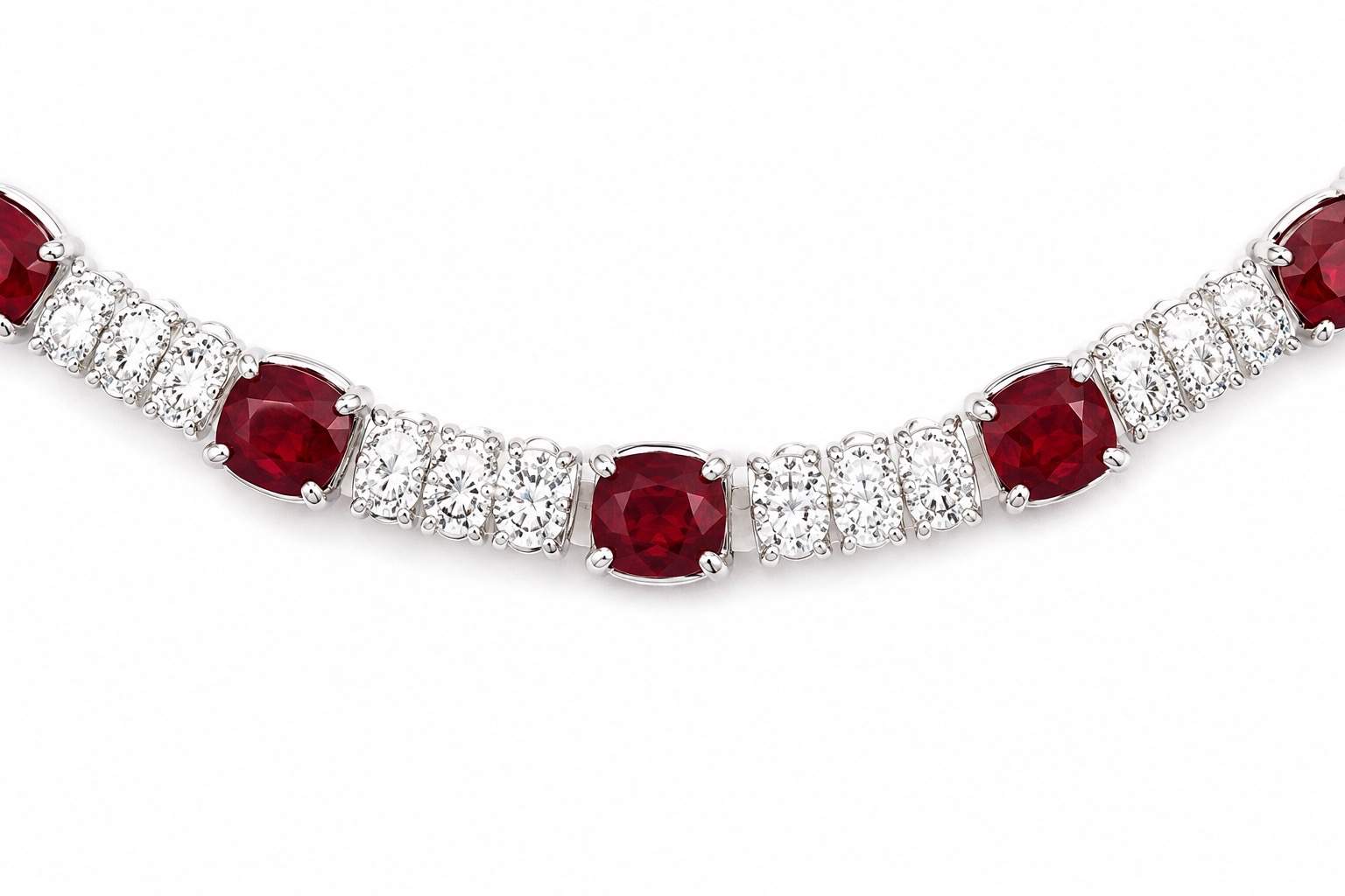 Ruby Riviera Tennis Necklace