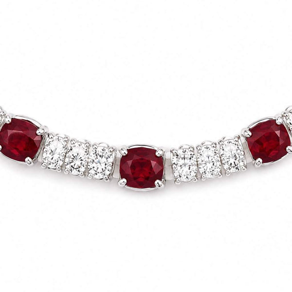 Ruby Riviera Tennis Necklace